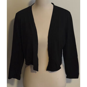 Women's WHITE HOUSE BLACK MARKET Black Shrug L